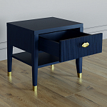 Прикроватная тумбочка с ящиком Elsa Dreams Blue варинант исполнения - 2 | Loft Concept в Казани