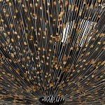 Люстра в форме колокола с декором из тонких железных нитей Jagged Pattern варинант исполнения - 2 | Loft Concept в Казани