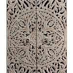 Шкаф с орнаментом ручная резьба из дерева Indian Antique Furniture  варинант исполнения - 1 | Loft Concept в Казани