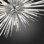 Дизайнерский светильник с лучами Morning Sun Chandelier Silver варинант исполнения - 1 | Loft Concept в Казани