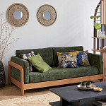 Диван двухместный Verde зеленый варинант исполнения - 7 | Loft Concept в Казани