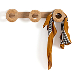 Деревянная настенная вешалка Alma Wood Hanger варинант исполнения - 2 | Loft Concept в Казани