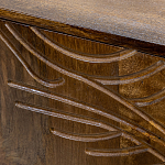 Широкая тумба с фактурным фасадом Termite варинант исполнения - 5 | Loft Concept в Казани