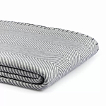 Плед из шерсти мериноса серого цвета 130×180 см Gray Waves варинант исполнения - 2 | Loft Concept в Казани