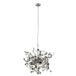 Подвесной светильник с металлическими круглыми элементами Terzani Argent варинант исполнения - 3 | Loft Concept в Казани