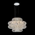 Люстра круглая с россыпью хрусталя Perfection of Diamonds варинант исполнения - 1 | Loft Concept в Казани