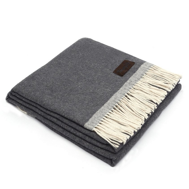 Плед SARA 6000 Marzotto Серый в Казани | Loft Concept 