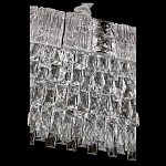 Люстра овальная с каскадом из прозрачного хрусталя Constant Sparks варинант исполнения - 4 | Loft Concept в Казани