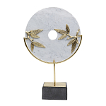 Декоративный арт-объект из мрамора Marble Ring варинант исполнения - 1 | Loft Concept в Казани