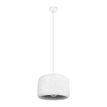 Подвесной светильник с цилиндрическим фактурным абажуром Sergey Makhno варинант исполнения - 9 | Loft Concept в Казани