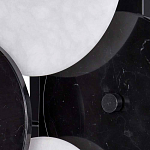 Бра светодиодное из черно-белых дисков Contrast Sample варинант исполнения - 1 | Loft Concept в Казани