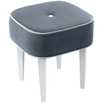 Квадратный мягкий пуф на белых ножках Winton Pouf Square варинант исполнения - 17 | Loft Concept в Казани