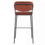 Стул барный с широкой полукруглой спинкой Chair Smooth Shapes варинант исполнения - 3 | Loft Concept в Казани