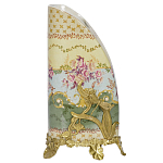 Фарфоровая ваза с бронзовыми элементами Eden Garden варинант исполнения - 1 | Loft Concept в Казани