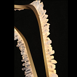 Подвесной светильник с декоративными элементами в виде кристаллов Smooth Shine варинант исполнения - 4 | Loft Concept в Казани