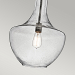 Подвесной светильник прозрачный стеклянный органической формы Kichler варинант исполнения - 5 | Loft Concept в Казани