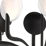 Люстра с плафонами в виде черно-белых дисков Ideal Shade Combination варинант исполнения - 1 | Loft Concept в Казани