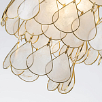 Подвесной светильник с декором из натуральной морской ракушки Iridescent Light варинант исполнения - 6 | Loft Concept в Казани