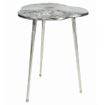 Металлический кофейный столик Puddle Silver варинант исполнения - 1 | Loft Concept в Казани