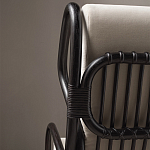 Дизайнерское кресло из ротанга Gio Ponti CONTINUUM D.163.7 BY BONACINA 1889 Armchair варинант исполнения - 3 | Loft Concept в Казани