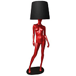 Лампа MANNEQUIN LAMP с абажуром изгибы тела варинант исполнения - 2 | Loft Concept в Казани