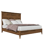 Кровать из массива бука с изголовьем Tasteful Furniture варинант исполнения - 1 | Loft Concept в Казани