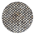 Столик круглый с инкрустацией Laura Black варинант исполнения - 2 | Loft Concept в Казани