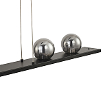 Светодиодная линейная люстра IONA Сhandelier black 103 варинант исполнения - 3 | Loft Concept в Казани