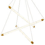 Светодиодная люстра Trumpet Tube Brass  варинант исполнения - 1 | Loft Concept в Казани