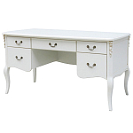 Письменный стол в стиле прованс Montmartre Provence White Desk варинант исполнения - 1 | Loft Concept в Казани