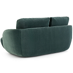 Двухместный диван Halle Green Sofa варинант исполнения - 4 | Loft Concept в Казани