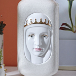 Ваза с золотисто-белыми фрагментами Faces of Imagination варинант исполнения - 5 | Loft Concept в Казани