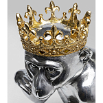 Статуэтка обезьяна в короне серебряная Golden Monkey варинант исполнения - 3 | Loft Concept в Казани