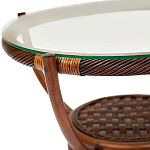 Столик кофейный из ротанга Eloise варинант исполнения - 3 | Loft Concept в Казани