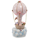 Статуэтка фарфоровая музыкальная Девочка на воздушном шаре Charming Statuette варинант исполнения - 1 | Loft Concept в Казани