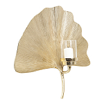 Большой Настенный Подсвечник золотой Лист Пальмы варинант исполнения - 2 | Loft Concept в Казани