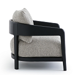 Кресло с каркасом из массива ясеня Deniaud Ash Grey Armchair варинант исполнения - 9 | Loft Concept в Казани