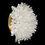 Бра из натурального горного хрусталя Harmonious Crystal Circles варинант исполнения - 2 | Loft Concept в Казани