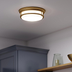 Потолочный светильник с белым матовым стеклянным плафоном в форме перевернутого конуса Hinkley варинант исполнения - 7 | Loft Concept в Казани