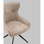 Стул Carlene вращающийся бежевый варинант исполнения - 2 | Loft Concept в Казани