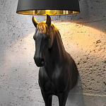 Horse Statue Floor Lamp Большой светильник Черная Лошадь варинант исполнения - 2 | Loft Concept в Казани