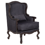 Кресло George Grand Armchair black velour варинант исполнения - 1 | Loft Concept в Казани
