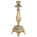 Подсвечник из фарфора с бронзовыми элементами Eden Garden варинант исполнения - 1 | Loft Concept в Казани