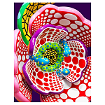 Книга по искусству Yayoi Kusama: I Spend Each Day Embracing Flowers варинант исполнения - 1 | Loft Concept в Казани