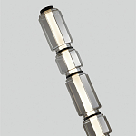 Торшер с дымчатым плафоном Jarrty варинант исполнения - 2 | Loft Concept в Казани