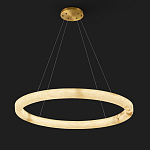 Люстра в виде кольца из натурального камня Minerals of Light варинант исполнения - 1 | Loft Concept в Казани