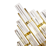 Бра стеклянное с золотым каркасом Luxxu Modern варинант исполнения - 1 | Loft Concept в Казани