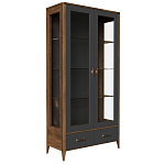 Витрина стеклянная из массива бука Tasteful Furniture варинант исполнения - 1 | Loft Concept в Казани