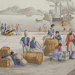 Обои ручная роспись Views of Italy Charvet варинант исполнения - 1 | Loft Concept в Казани