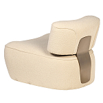 Кресло бежевое без подлокотников с обивкой из ткани букле Space of Freedom варинант исполнения - 2 | Loft Concept в Казани